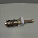 Sndyi Small Round Brush for Blow Out, Nano Thermal Ceramic Ionic Round Hair Brush with Boar Bristles, Boost Shine & Volume, For Short Hair with Quick Blow Drying & Salon Styling - 2.3'', Barrel 1.3''