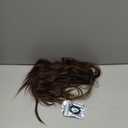 FESHFEN Ponytail Extensions, Long Claw Clip in Ponytail Hairpiece Synthetic Pony Tails Hair Piece Natural Wavy Hairpieces for Women, 20 inch Chocolate Brown