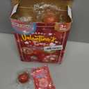 Valentines Day Cards for Kids School with Stretchy Heart Stress Balls Bulk, Valentine Exchange Cards & Heart Squishy Toys, Kids Valentines Day Gifts for School Classroom Exchange, Party Favors