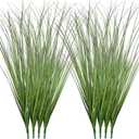 FOIMAS 12pcs Artificial Grass Plants,19.68" Faux Shrubs Wheat Grass Greenery Stems Fake Plants for Indoor Outdoor Home Decoration