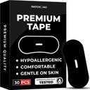 4 x Premium Tape (30 Pack) - Pain Free Removal, Hypoallergenic, Latex Free & Gentle On Skin - Skin Friendly Adhesive Cotton Tape