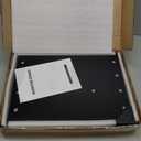 WESTREE Dual Monitor Stand Riser, Wood and Steel Monitor Stand Riser, Computer Monitor Stand for 2 Monitors, Multi-Purpose Desktop Storage Stand for Computer,Laptop,Printer,TV (Large, Grey Black)