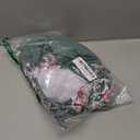 Maacie Maternity Athletic Tankini Swimsuits Two Piece Floral Print Ruched Tops with Shorts, Medium