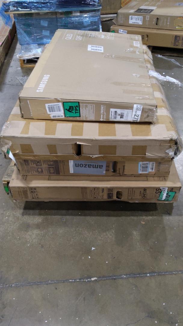 Pallet Of Damaged TV's