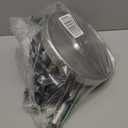 OGGI Professional 3-Bottle Revolving Liquor Dispenser, Stainless Steel