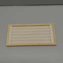 Bamboo Ring Holder,Ring Display Stand,Jewelry Organizer Stand for Rings Earrings SellingBeige