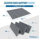 Meliusly Heavy Duty Sleeper Sofa Support Board (48x60 - Queen Size) Reinforced Wood Sofa Bed Support, Pull Out Couch Mattress Board, Sleeper Bar Shield, SleeperSaver