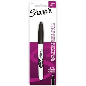 Sharpie Rub-A-Dub Permanent Laundry Marker Fine Black - Pack of 1