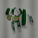 Libman Heavy Duty Scrub Brush Kit | Cleaning Brushes for Household Use | Tub Scrubber | Easy Grip Scrub Brush | Big Job Kitchen Brush | Dual Sided Tile & Grout Brush | 3 Different Brushes Included