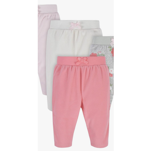 Gerber Baby Girls' 2-Pack Microfleece Pants 12M