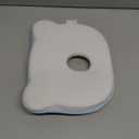 CIRIRE Memory Foam Baby Pillow, Soft Cozy Toddler Pillow Machine-Washable, Head and Neck Support Breathable Anti-Slip Design for Infants for Small Boys and Girls Prevent Flat Head Tummy (Beige)