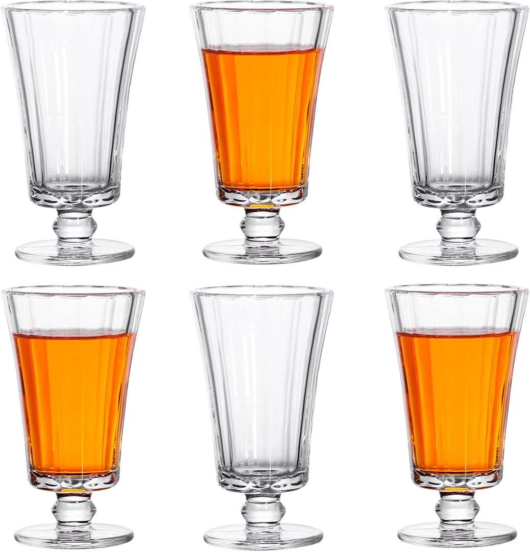 Shot Glasses, 4oz Mini Shot Glass Set of 6/ tequila glass/Glasses Snifters/Cute Shot Glasses/Clear Shot Glasses/Sherry Glasses/ Tasting Glasses/juice Glasses