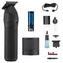 FXONE Professional Cordless Outlining Trimmers for Men with Interchangeable Battery (Black)