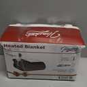 Homemate Heated Blanket Electric Throw - 50"x60" Heating Blanket Throw 1/2/4/6/8 Hours Auto-Off 10 Heat Level Over-Heat Protection Flannel Sherpa ETL Certification,A-Christmas