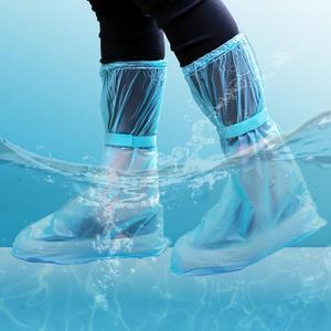 2Pairs Boot and Shoe Covers-Water and Skid Resistant Boot Covers,Reusable Rain Shoe Covers for Men Women Galoshes Rain Boots Overshoe (Medium)