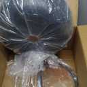 Darkaway Large Barn Light Fixtures 18inch Dome Wall Lamps Sconces with Hammered Metal Shade, Blue Wall Lighting for Outdoor Indoor Patio Porch Hallway Garage Lights