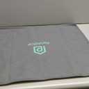 Under Sink Mat, 28" x 22" Silicone Kitchen Cabinet Tray, Waterproof & Flexible Under Sink Liner for Kitchen Bathroom and Laundry Room (Gray)