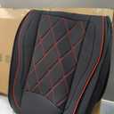 Car Seat Cover Leather Full Set for Toyota Fortuner 2015–2018/CHR C-HR 2016–2023, Universal Non-Slip Waterproof Durable Vehicle Seat Covers (Color : B)