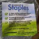120 Pack Drip Tubing Stakes, 5 inch Galvanized Steel Landscape Staples for 1/4" or 1/8" Diameter Tubing - Irrigation Anchors for Garden and Lawn