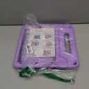 BMOUO Kids Case for iPad (A16) 11th Generation 11" 2025/iPad10th Generation 10.9 Inch 2022 - with Screen Protector, Shockproof Handle Stand iPad 11th/10th Generation Case for Kids, Light Purple