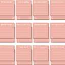 Yinder 24 Pcs Inspirational Sticky Notes Thank You Gift Motivational Sticky Note Pad Employee Appreciation Week Gift Bulk for Coworker Teacher Nurse Office Groups 3 x 3'' (Inspirational,Rose Gold)