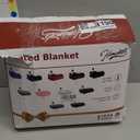 Homemate Electric Heated Blanket Full Size - 72"x84" Heating Blanket Full Size 1/2/4/6/8 Hours Auto-Off 10 Heat Level Over-Heat Protection Flannel Sherpa ETL Certification