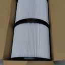 2 Pack 90304 Replacement Filter Compatible with Shop Vac 90304 90350 90333 90585 Wet Dry Vac Cartridge Filter with lids and Filter Foam Sleeve, Fits Most 5 Gallon and Above Shop Vac Vacuum Cleaners