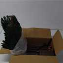 OUSHENG Solar Lighted Palm Trees for Outside Patio, Bar Pool Deck Outdoor Decorations Decor, Light Up LED Artificial Fake Tree Lights for Yard Tropical Party Christmas