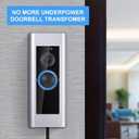 Maxdot 1 Pack Doorbell Transformer 16V 30VA Compatible with Ring Wired Video Doorbell, Safe UL Listed Wired Door Bell 30VA Kit, Easy to Install Door Bell Transformer for Home