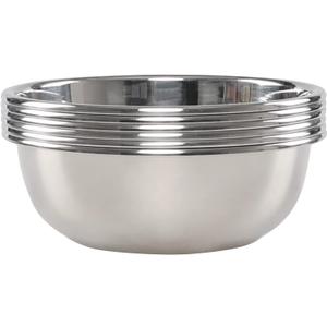 Hespama 6 Pack Stainless Steel Mixing Bowl Set