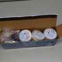 9 Pack Build a Snowman Kit Snowman Crafts for Kids,Modeling Clay Snowman DIY Kit, Christmas Stocking Stuffers for Kids,Christmas Crafts Xmas Gift