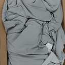 Cooling Comforter King Size, Double-Sided Cooling Blanket for Hot Sleepers & Night Sweats, Arc-Chill Q-Max > 0.4 Breathable Ice Blanket, Lightweight Cold Comforter (108''x90'', Light Grey)