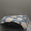 Lesure Large Cat Tunnel Bed - Cute Donut Bed for Indoor Cats with Washable Circle Cushion, Round Pet Peekaboo Cave Toy for Multi Kitten/Puppy/Rabbit, Large Blue