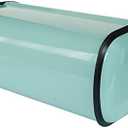 SOTECH Metal Bread Box with Roll Top Vintage Breadbox for Kitchen Countertop Retro Bread Bin Holder Counter Farmhouse Bread Storage Container Blue