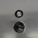 Vesici Mini Water Bottles 4.4 oz Cute Small Insulated Stainless Steel Purse Water Bottles Pocket Slim Flask Keeps Drink Cold and Hot for Women Lunch Bag Coffee(White,1 Pack)