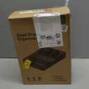 Desk Drawer Organizer Tray, Metal Mesh Drawer Organizers Office, 6 Adjustable Compartment, Desk Organizer Tray for Home Office 12.87L x 8.73D x 1.96H inch, Black, 1PC Medium