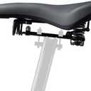 1 Suspension Bike Saddle  Full-Floating Shock Absorption, Extra-Wide Ergonomic Bicycle Seat for City, Commuter, E-Bikes & Exercise Bikes, Waterproof, Universal Fit