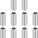 PATIKIL M8 Stainless Steel Spacers, 12Pcs Metal Spacer 8mm ID x 12mm OD x 35mm L Screw Standoff for 5/16" or M8 Screw
