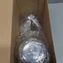 50 Sets 12 oz Clear Plastic Cups with Strawless Sip Lids, Thickened Clear Disposable Plastic PET Crystal Cups for Iced Coffee, Smoothie, Cold Beverage, Drink Shops and Party Catering