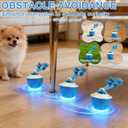 Interactive Dog Ball Toy (3.35x2.76in), 2026 Upgraded Automatic Rolling Ball with 3 Modes, USB Rechargeable, Smart Motion Pet Ball, for Small Medium Large Dogs Indoor Outdoor Play (Blue)