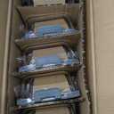 VERONES 10 Pack Glass Meal Prep Containers, Airtight Glass Lunch Containers, Stackable Glass Food Storage Containers Set with Lids,Exclusive of BPA,for Microwave, Oven, Freezer & Dishwasher,Grey