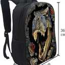 JeremySport Dinosaur School Bag Rucksack Backpack (Dinosaur 5 14 Inch)