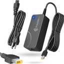 PAEBAI+ 65W 45W Laptop Charger for Lenovo Thinkpad T460 T470 T470S T440 T450S E531, Yoga 2 13 11S/Pro, X1 Carbon 2015/2016 Flex 20V 3.25A Square Tip AC Power Adapter