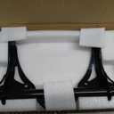 Highway Peg Crash Bar/Highway Footpegs Enginge guard for Harley Dyna with mid Control Models 2006-2017, for Street Bob FXDB/I Fat Bob FXDF Low Rider FXDL/I Wide Glide FXDWG/I,Gloss Black