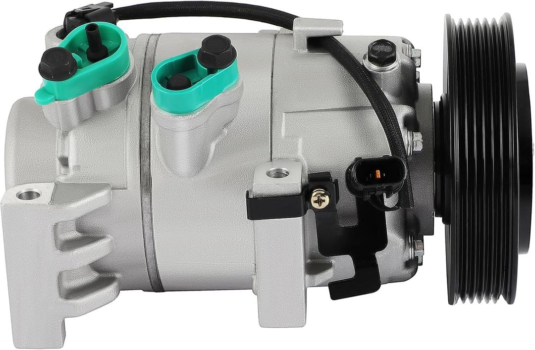 ECCPP A/C Compressor with Clutch 2017 Fit for Hyundai Elantra 1.6L 2014-2019 Fit for Kia Soul 1.6L AC Compressor