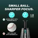 Bandit Sports Baseball Training Tee Popper Mini, Batting Tee for Perfect Swings, Baseball Training for Hitting Without a Pitcher (1 Mini Popper Ball Included)