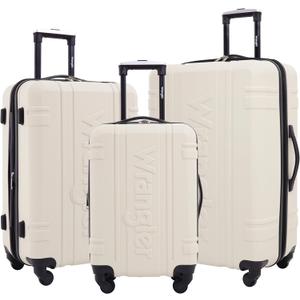 Wrangler 3 Piece Astral Travel Luggage Set, Fog