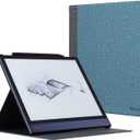Ayotu Case for Onyx BOOX Note Air/Air 2 Plus 10.3'' Paper Tablet, Auto Sleep/Wake, Durable Fabric Folio Cover with Foldable Stand, Mint Green & Grey