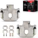 Torchbeam Rear Brake Calipers Set for Chevrolet Trailblazer 2002-2009, GMC Envoy 2002-2009, Chevrolet Trailblazer EXT 2002-2006, Rear Left and Rear Right Calipers with Bracket 18B4805+18B4804