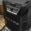 ION Block Rocker XL - Portable Bluetooth Outdoor Party Speaker, 220W, with Karaoke Microphone, Battery, 5 Speakers, Lights, Radio, USB Charging & App